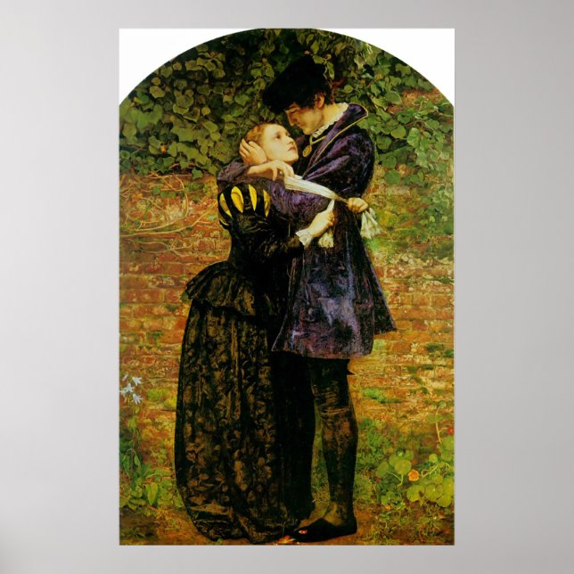 Affiches John Everett Millais Isabella Huguenot (Devant)