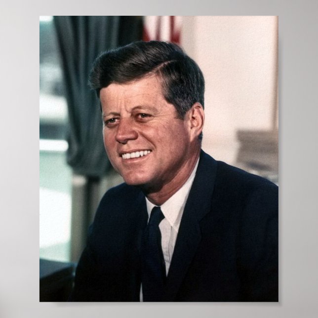 Affiches John F. Kennedy Whitehouse Portrait (Devant)