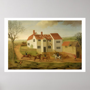Affiches John Sidey et sien traque à une ferme près de Hadl