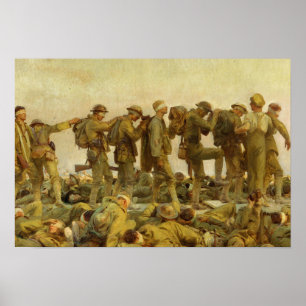 Affiches John Singer Sargent - Gassed