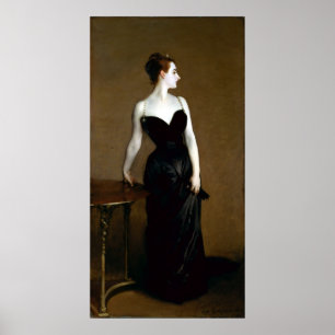 Affiches John Singer Sargent Madame X