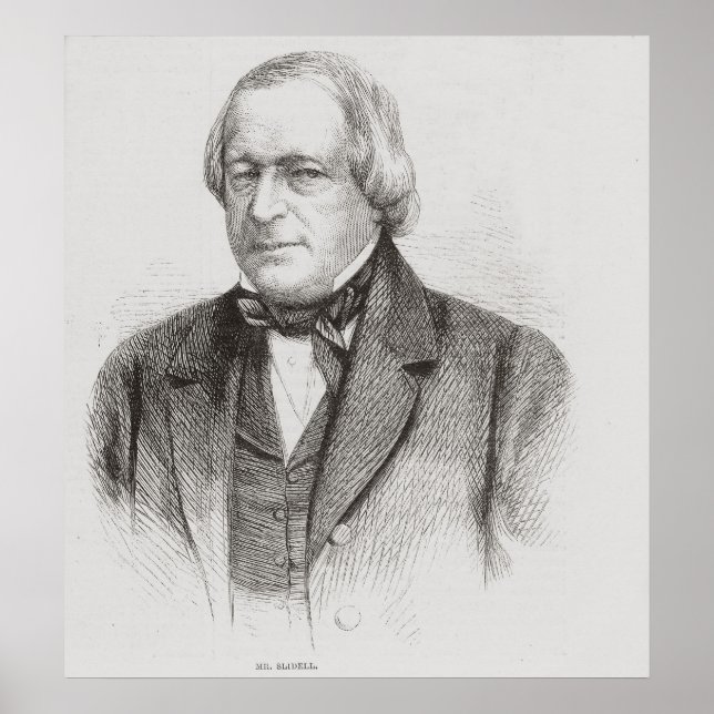 Affiches John Slidell, 1861 (Devant)