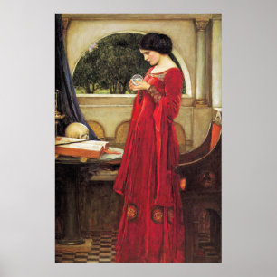 Affiches John Waterhouse - Le Crystal Ball