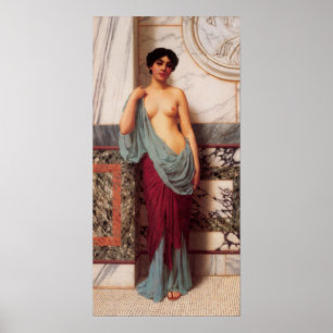 Affiches John William Godward - Au Thermae