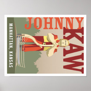 Affiches Johnny Kaw - 16x12