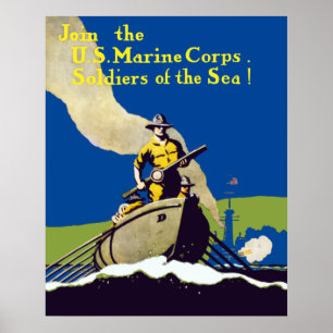 Affiches Joignez les marines des USA