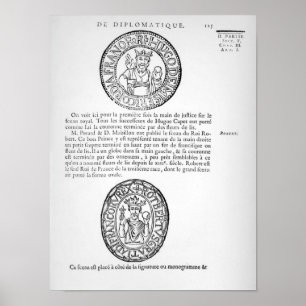Affiches Joints de Hugues Capet et de Robert II le pieux