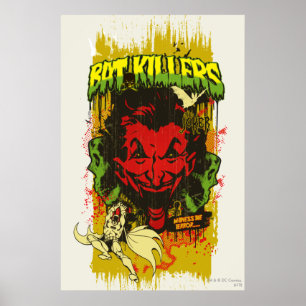 Affiches Joker Retro Comic Book Montage