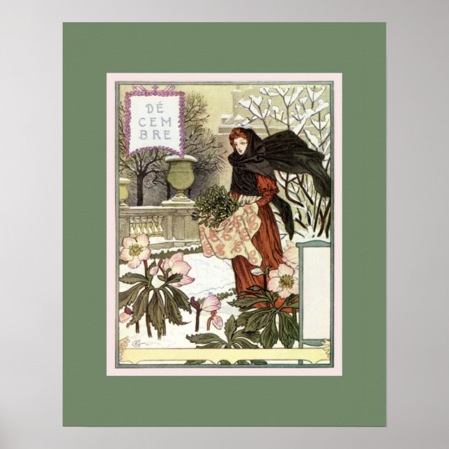 Affiches Joli jardinier classique suisse français (Devant)