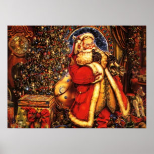 Affiches Jolly Old Saint Nick Imprimer