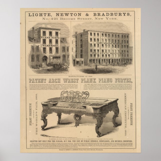 Affiches Jones, White et McCurdy's Dental Depots (Devant)