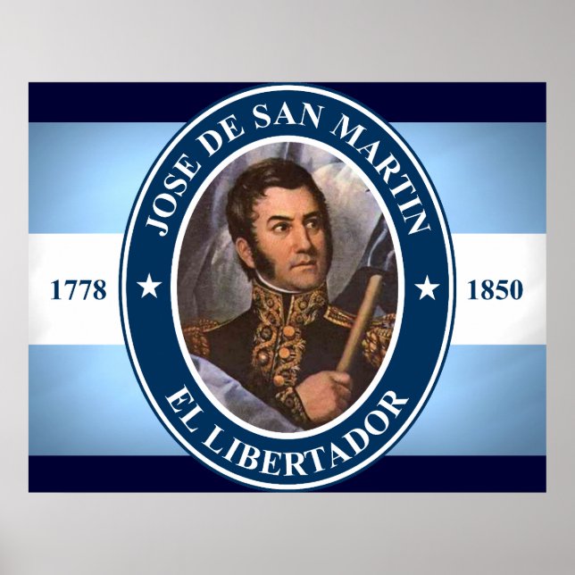 Affiches Jose de San Martin (Devant)