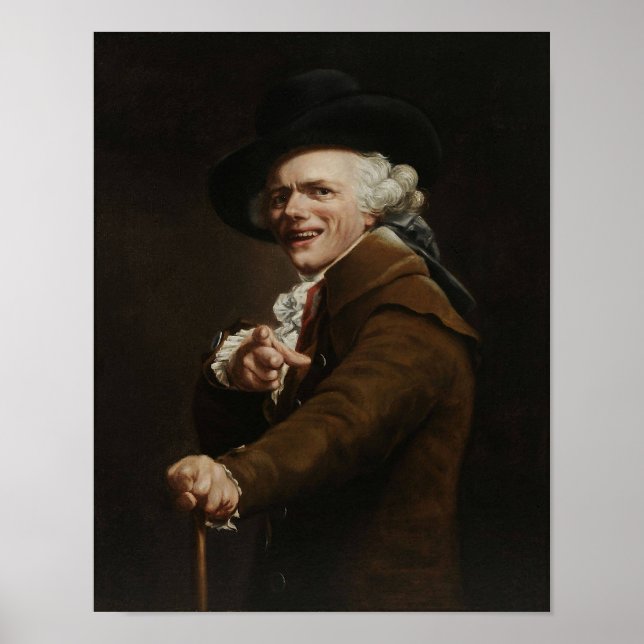Affiches Joseph Ducreux - Guise D'Une Peinture De Mocker (Devant)