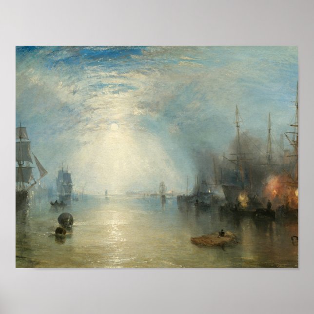 Affiches Joseph Mallord William Turner - Keelmen Height (Devant)