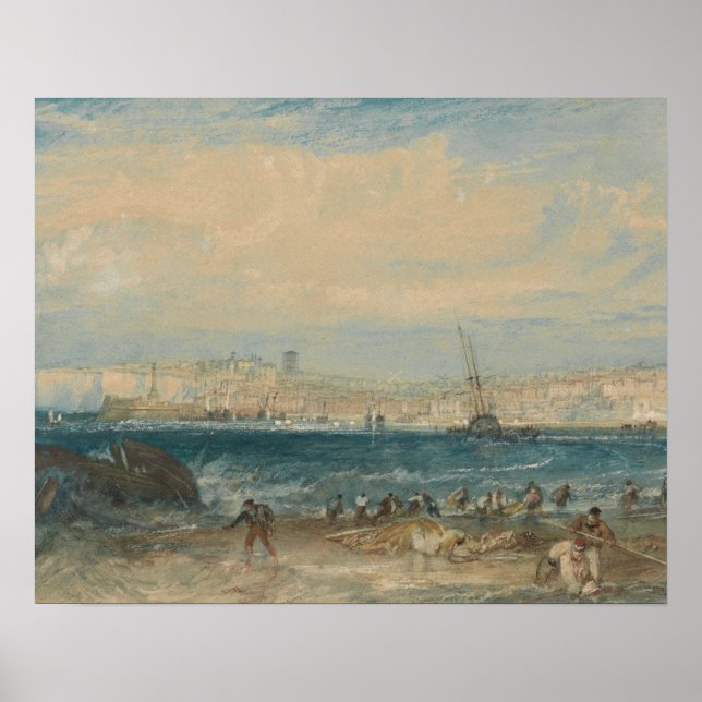 Affiches Joseph Mallord William Turner - Margate (Devant)