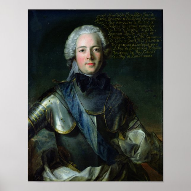 Affiches Joseph-Marie Duc de Boufflers (Devant)