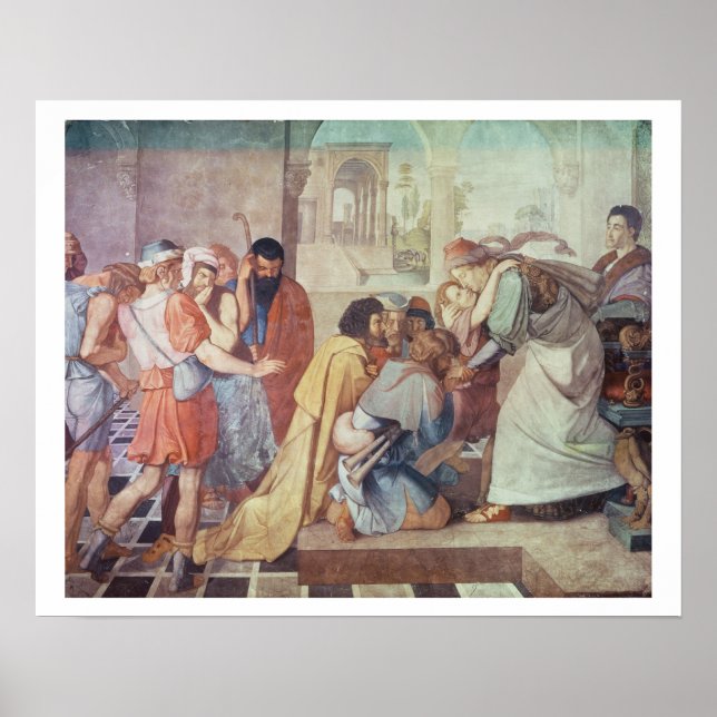 Affiches Joseph reconnu par ses frères (Devant)