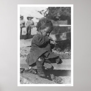 Affiches Jouer bébé à Nome 1906