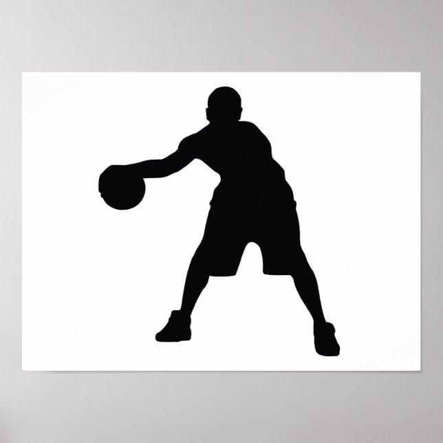 Affiches Joueur de basket (Devant)