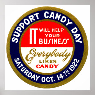 Affiches Jour 1922 de sucrerie