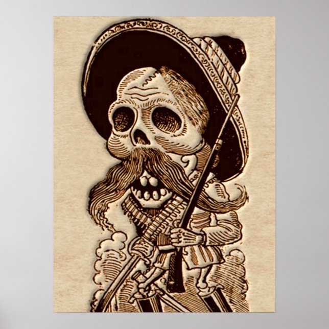 Affiches Jour des Morts - Dia de Los Muetos (Devant)