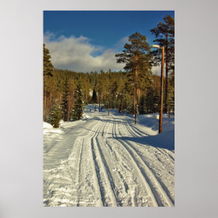 Affiches Jour d'hiver en Suède