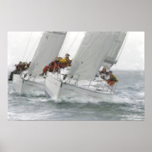 Affiches Jour gris de l'emballage contre le vent