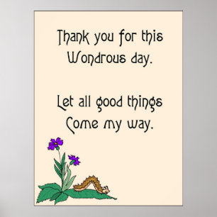 Affiches Jour merveilleux