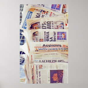 Affiches Journaux grecs