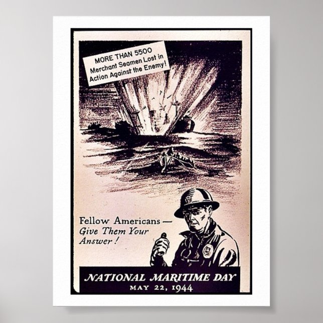 Affiches Journée maritime nationale (Devant)