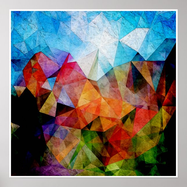 Affiches Journée sous le ciel bleu (Devant)