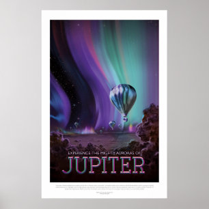 Affiches Jovian Aurora destination vacances annonce