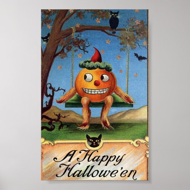 Affiches Joyeux Halloween (Devant)