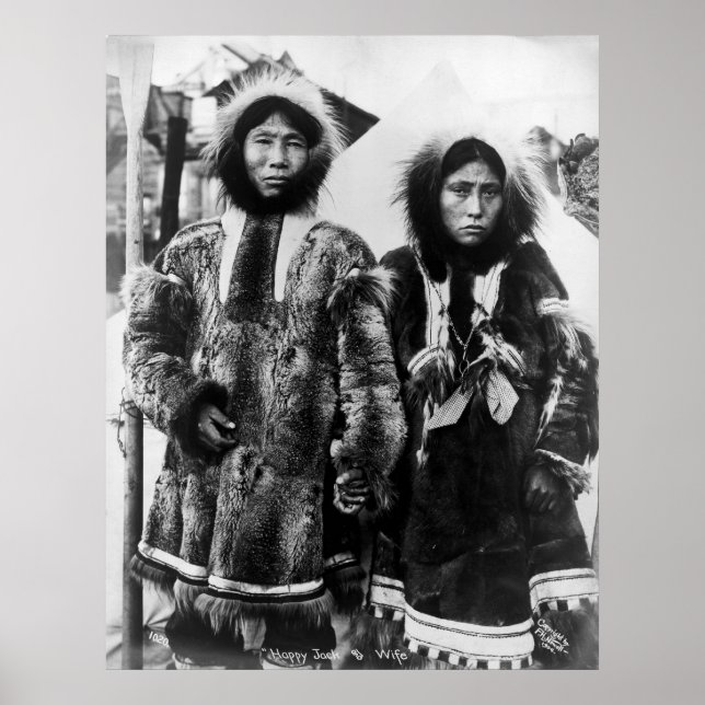 Affiches Joyeux Jack et femme : 1904 (Devant)