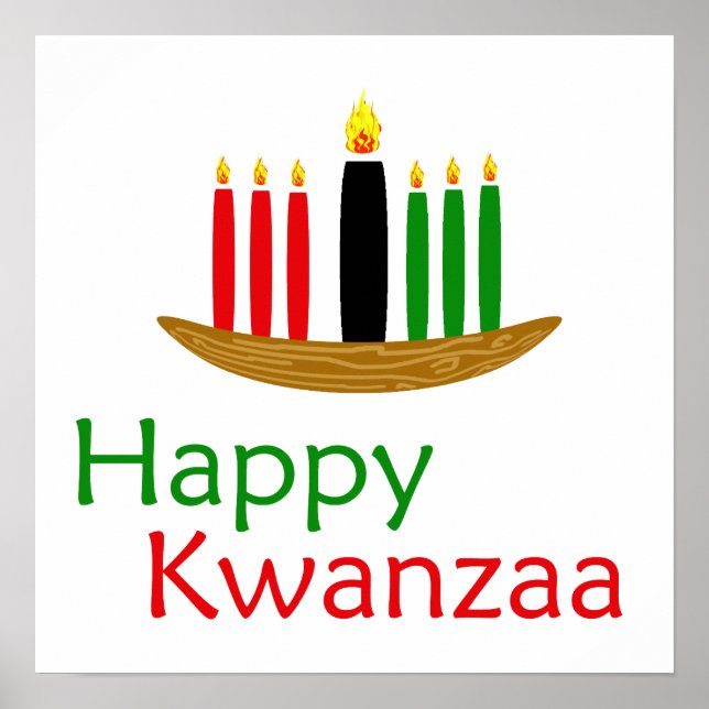 Affiches Joyeux Kwanzaa (Devant)