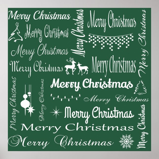 Affiches Joyeux Noël (Devant)