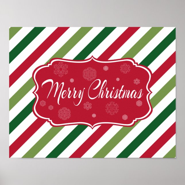Affiches Joyeux Noël (Devant)