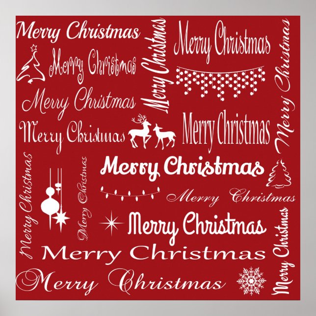 Affiches Joyeux Noël (Devant)