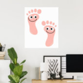 Affiches Joyeux pied (Home Office)