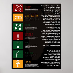 Affiches Joyous Kwanzaa