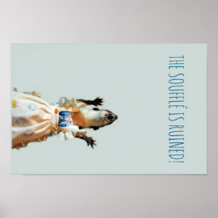 Affiches Juanita Weasel sans maudire. Sur demande.