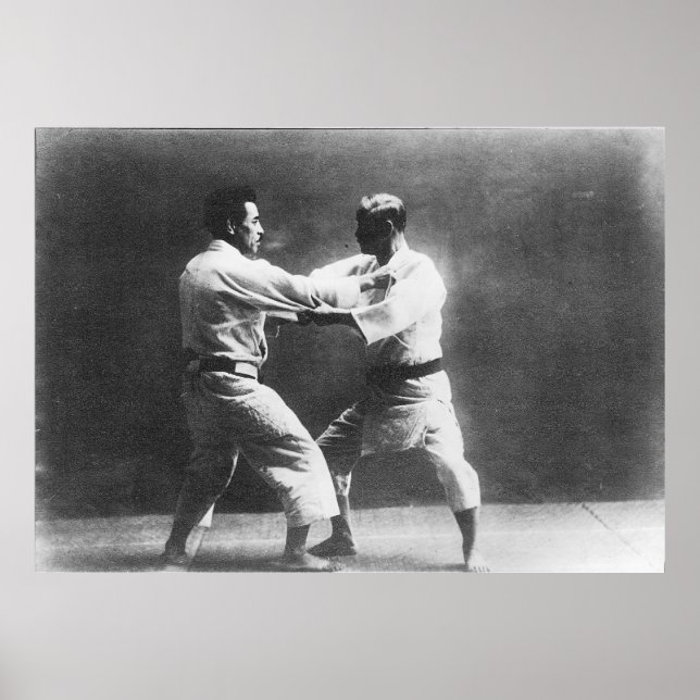 Affiches Judoka Jigoro Kano Kyuzo Mifue Judo (Devant)