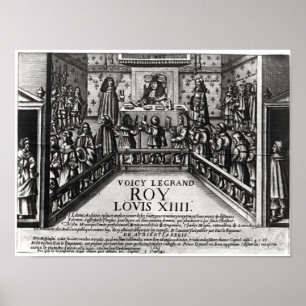 Affiches Juge de administration de Louis XIV