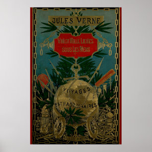 Affiches Jules Verne Extraordinary Voyages
