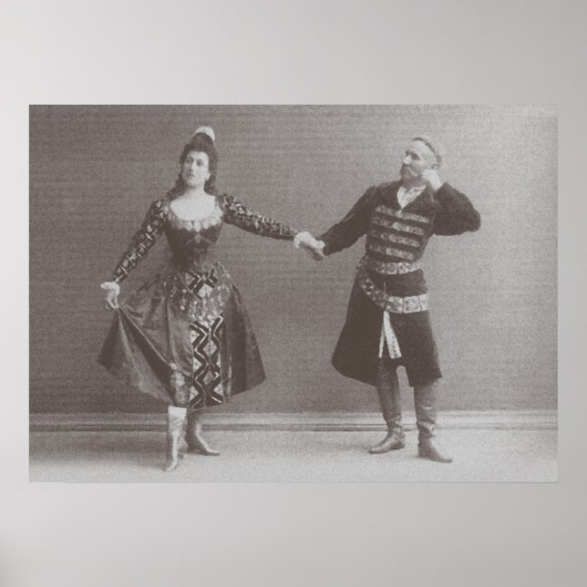 Affiches Julia et Felix Kschessinsky in the mazu (Devant)