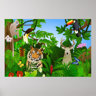 Affiches Jungle