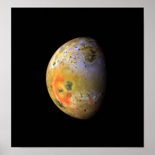 Affiches Jupiter moon Lo NASA