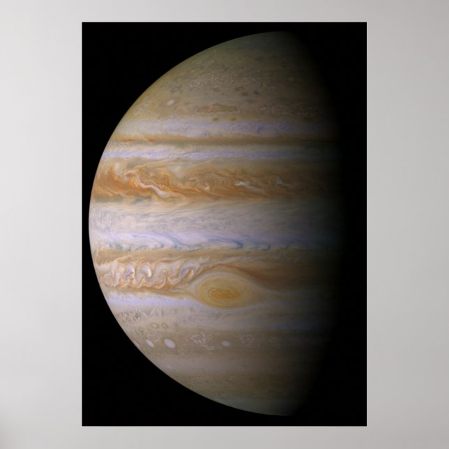 Affiches Jupiter vu par la sonde spatiale Cassini (Devant)
