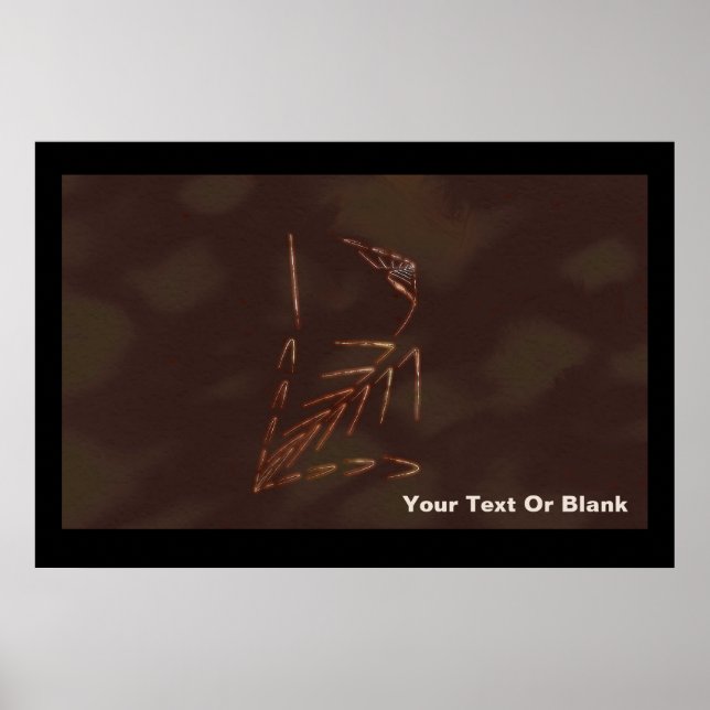 Affiches Jurassic fossile (Devant)