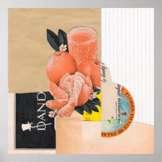Affiches Jus d'orange